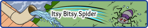 Itsy Bitsy Spider Small Itsy Bitsy Spider Small