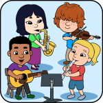 4 kids instruments