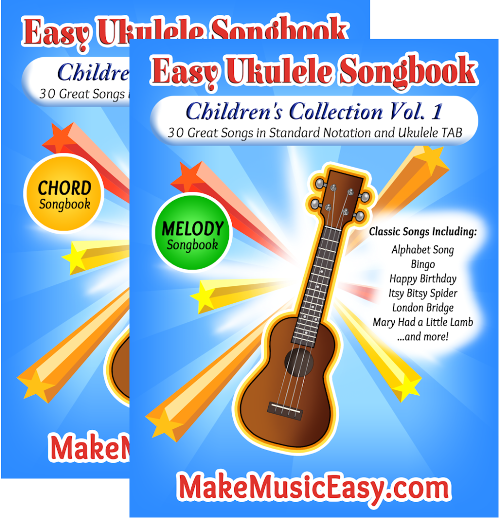 eBook Ukulele Childrens Songs Vol 1 Product Page Make Music Easy