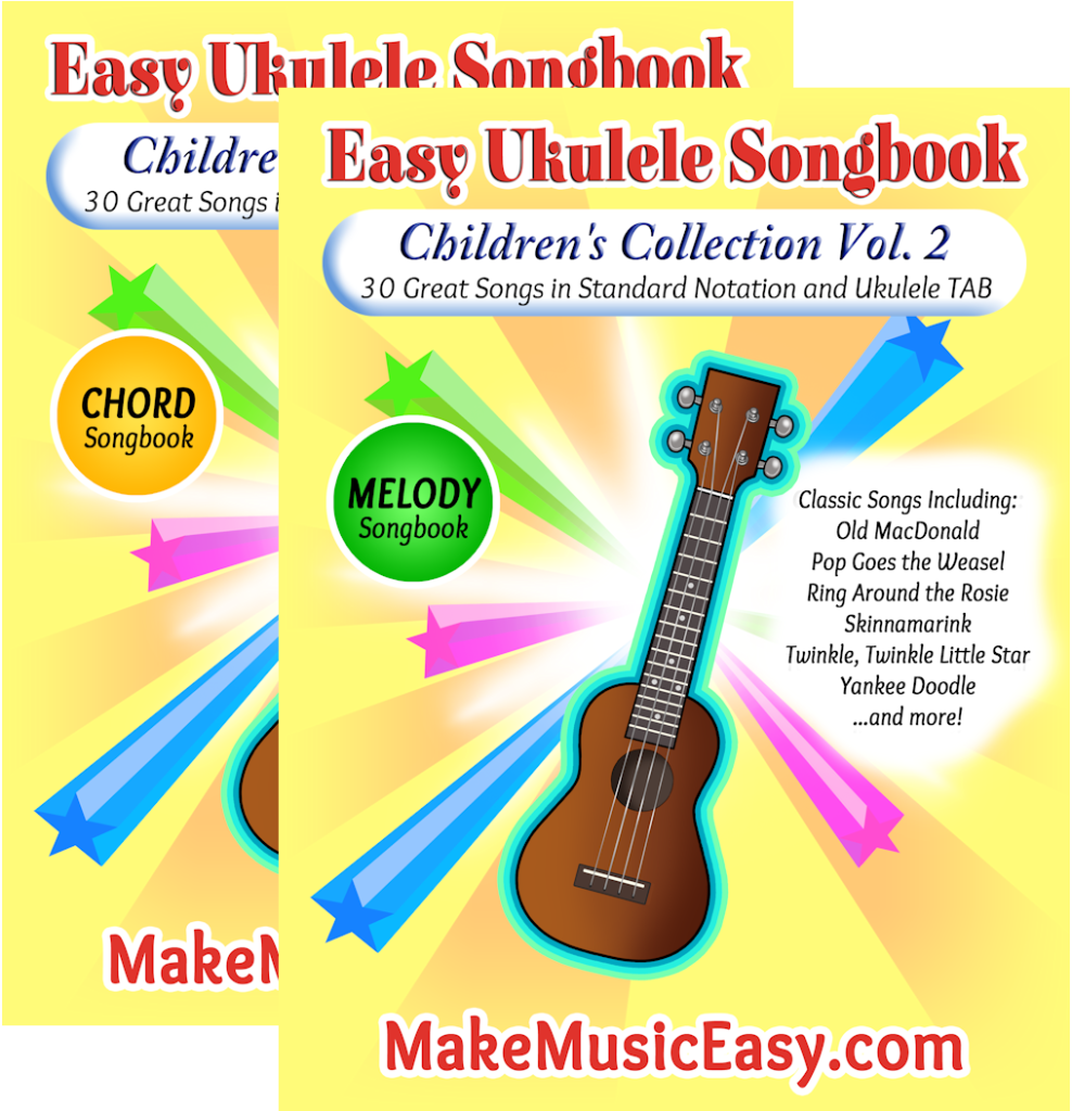 eBook Ukulele Childrens Songs Vol 2 Product Page Make Music Easy