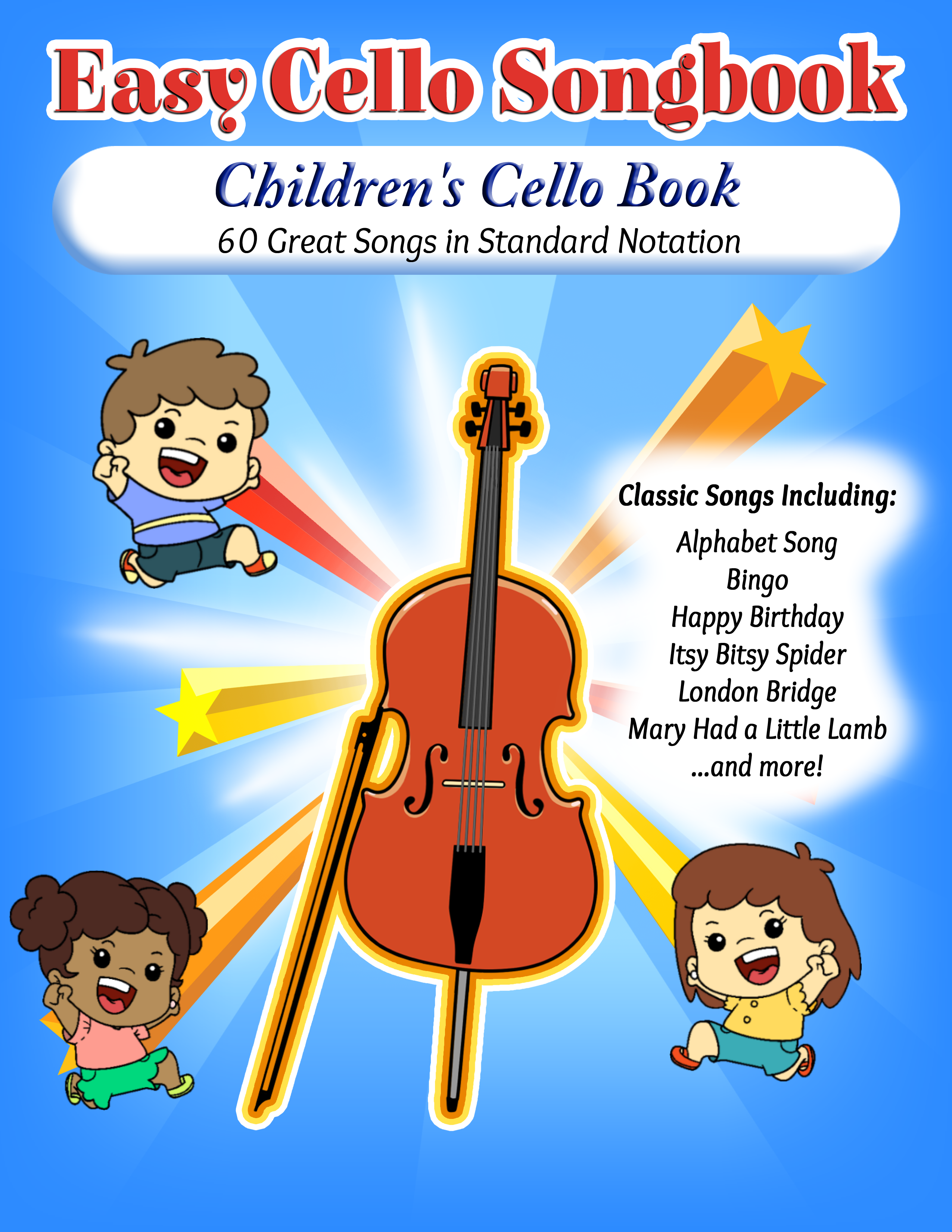 Children's Cello Book: Easy Cello Songbook