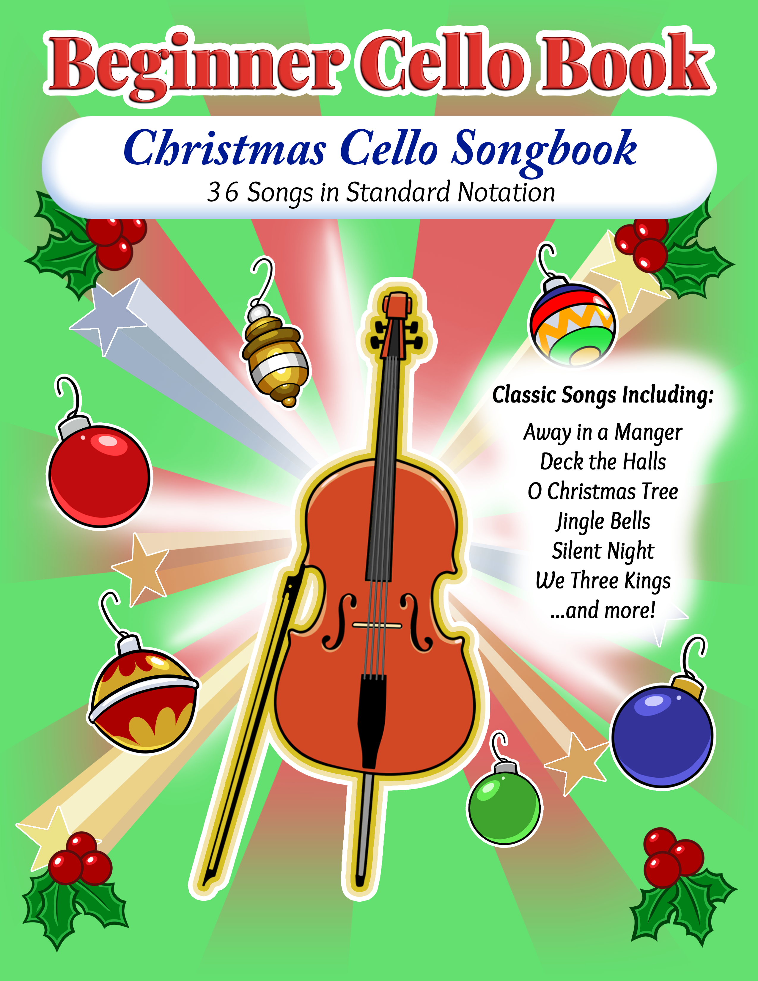 Christmas Cello Book