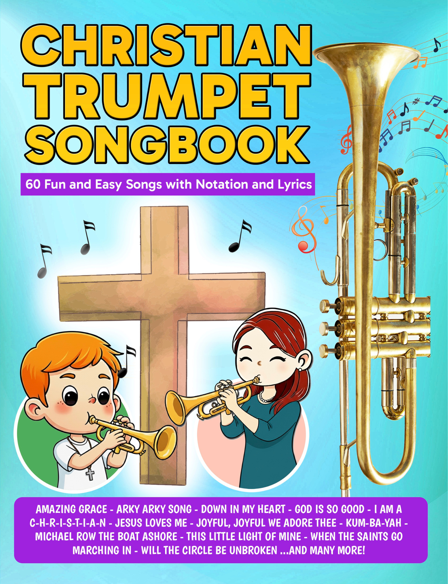Christian Trumpet Songbook PDF — Easy Beginner Christian Songs for Trumpet Students