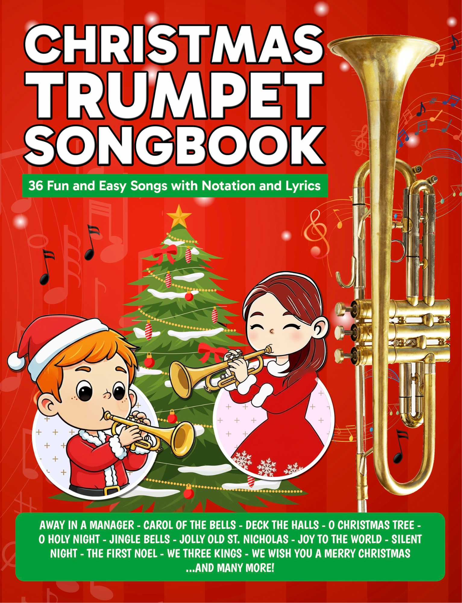Christmas Trumpet Songbook PDF — Easy Beginner Christmas Songs for Trumpet Students